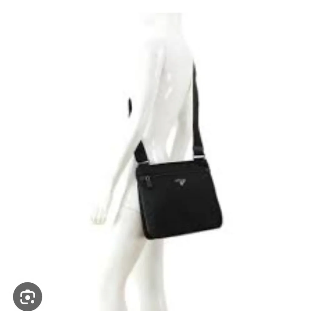 Prada Front Pocket Messenger Bag Tessuto Medium
